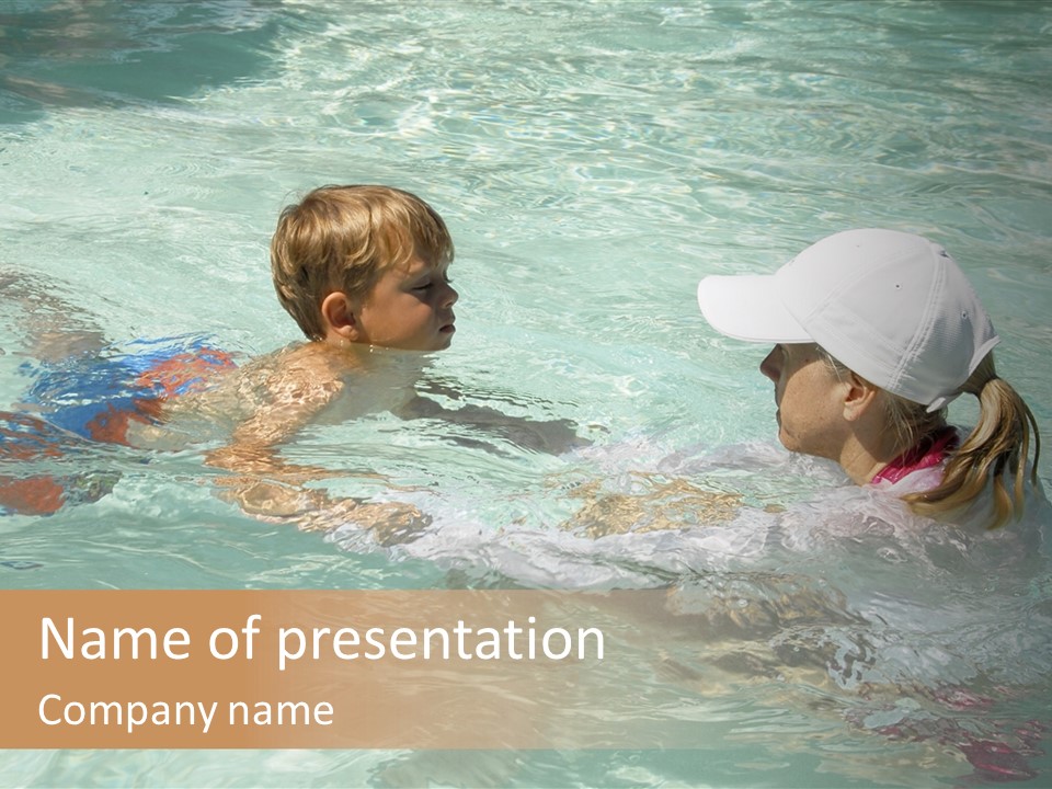 Retired Sand Life PowerPoint Template