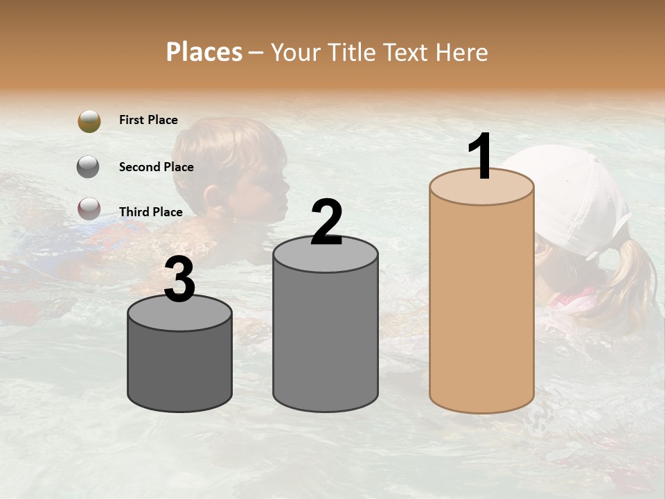 Retired Sand Life PowerPoint Template