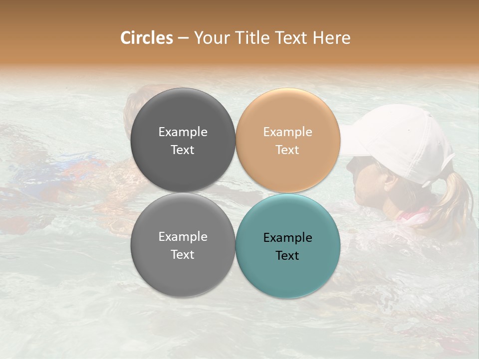 Retired Sand Life PowerPoint Template