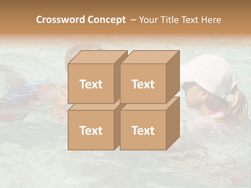 Retired Sand Life PowerPoint Template
