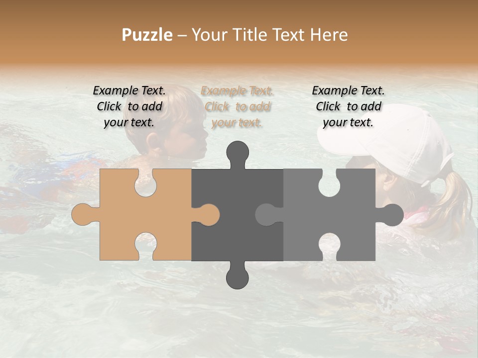 Retired Sand Life PowerPoint Template