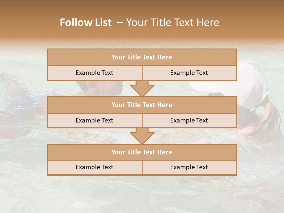 Retired Sand Life PowerPoint Template