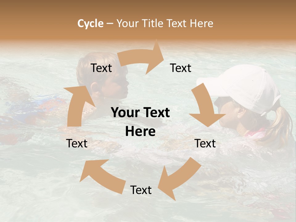 Retired Sand Life PowerPoint Template