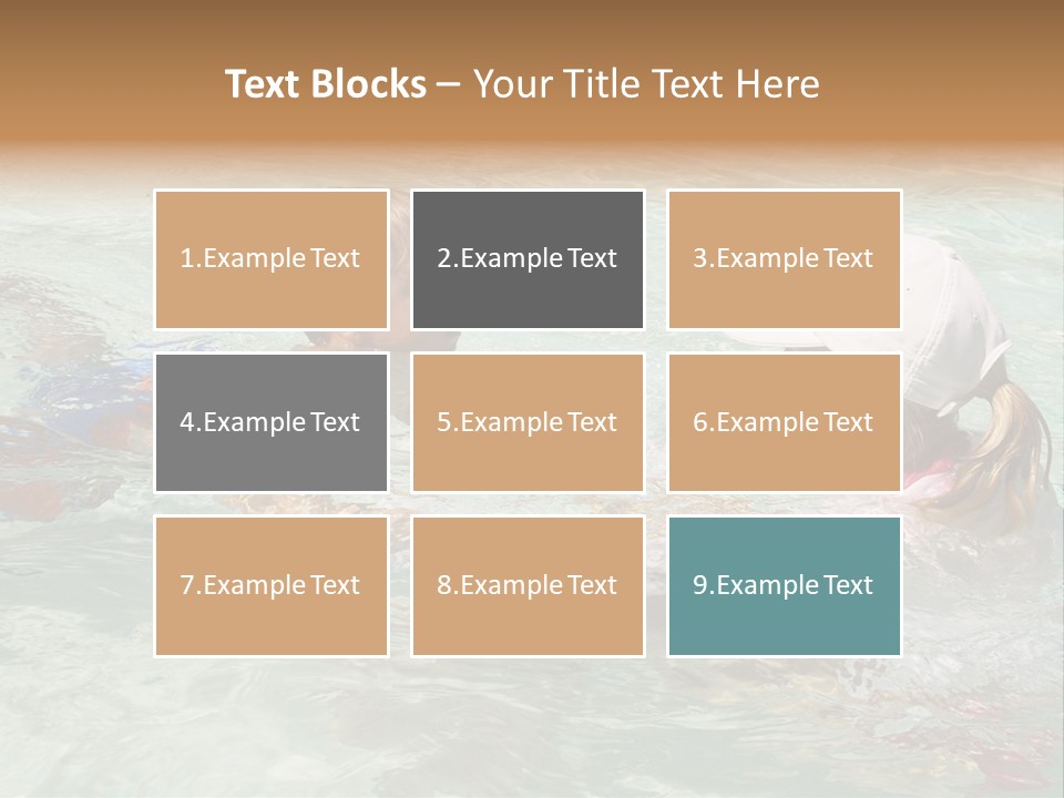 Retired Sand Life PowerPoint Template