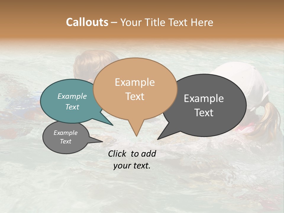 Retired Sand Life PowerPoint Template