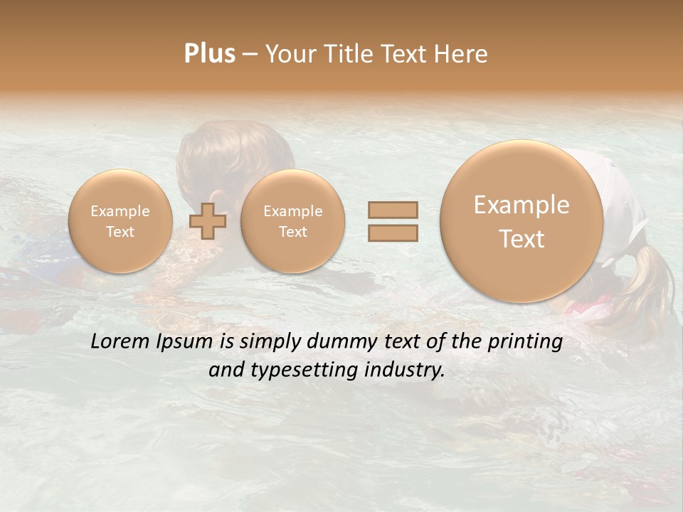 Retired Sand Life PowerPoint Template