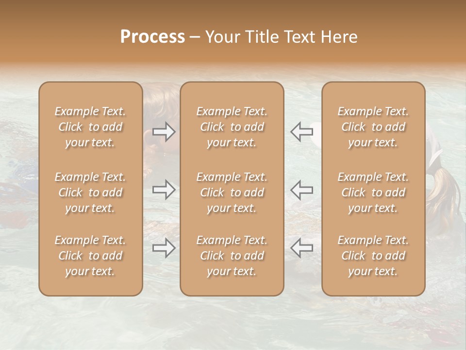 Retired Sand Life PowerPoint Template