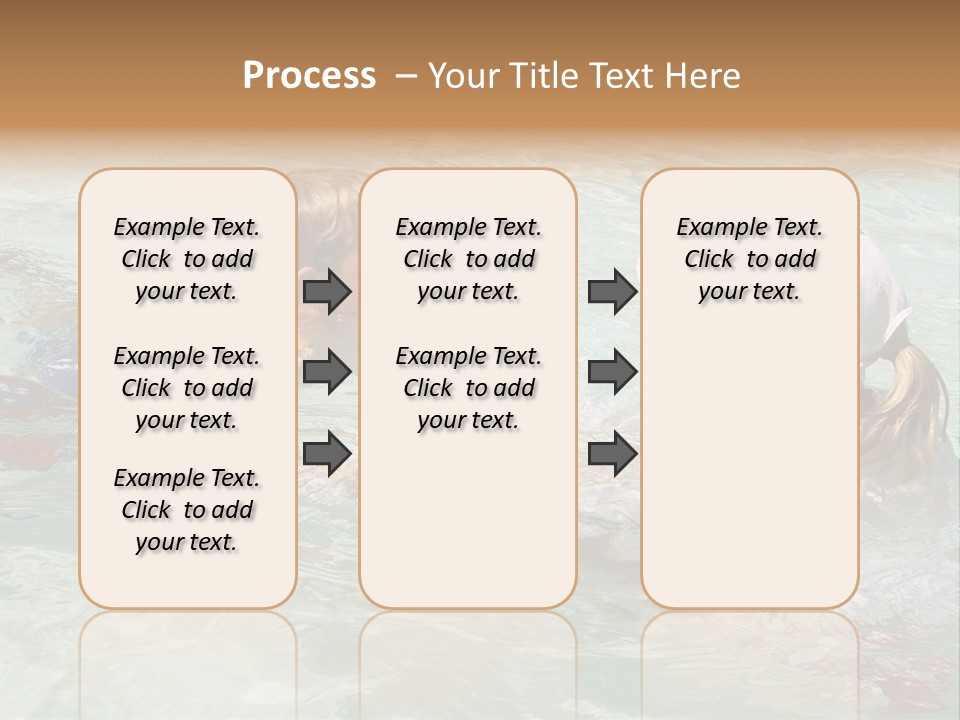 Retired Sand Life PowerPoint Template