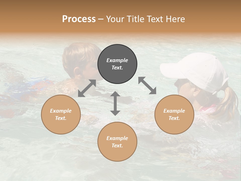 Retired Sand Life PowerPoint Template