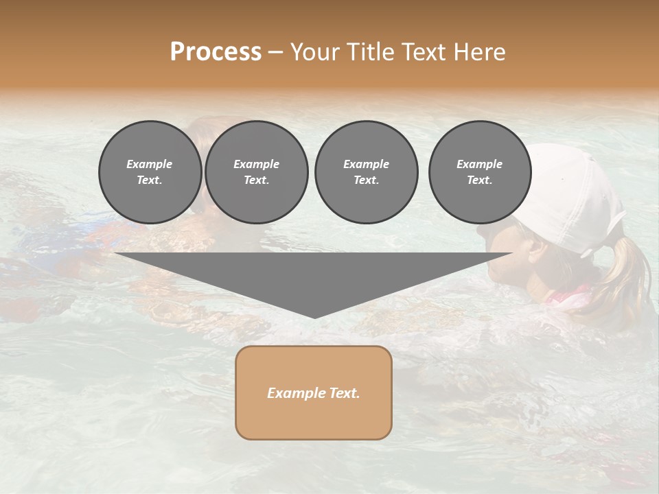 Retired Sand Life PowerPoint Template