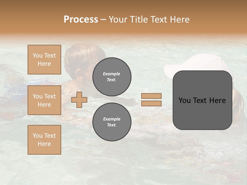 Retired Sand Life PowerPoint Template