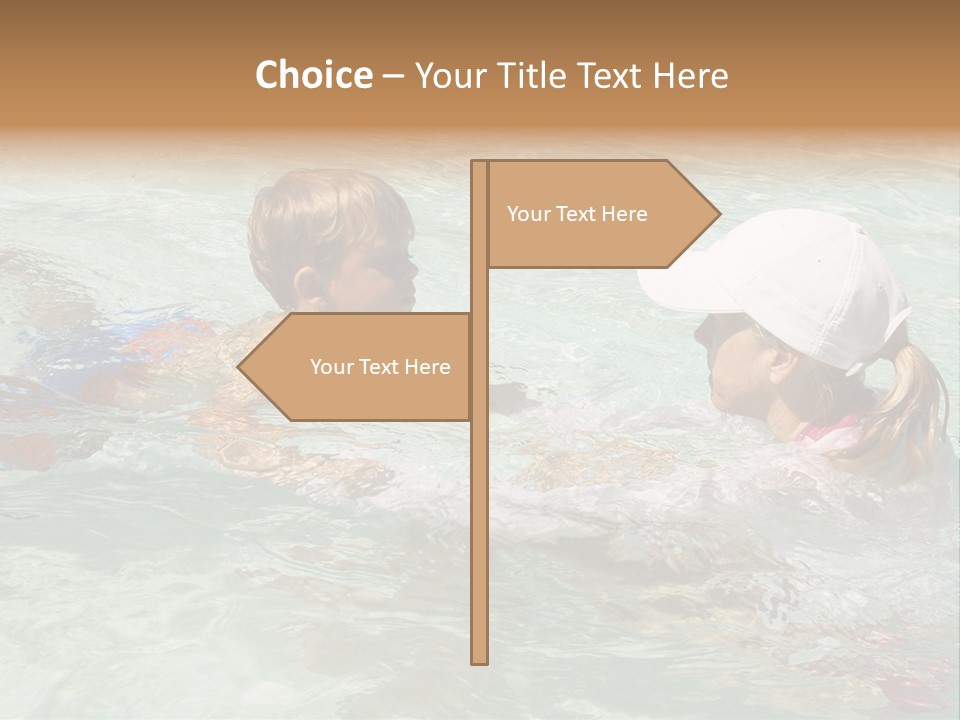 Retired Sand Life PowerPoint Template