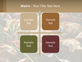 Pensioner Beach Family PowerPoint Template