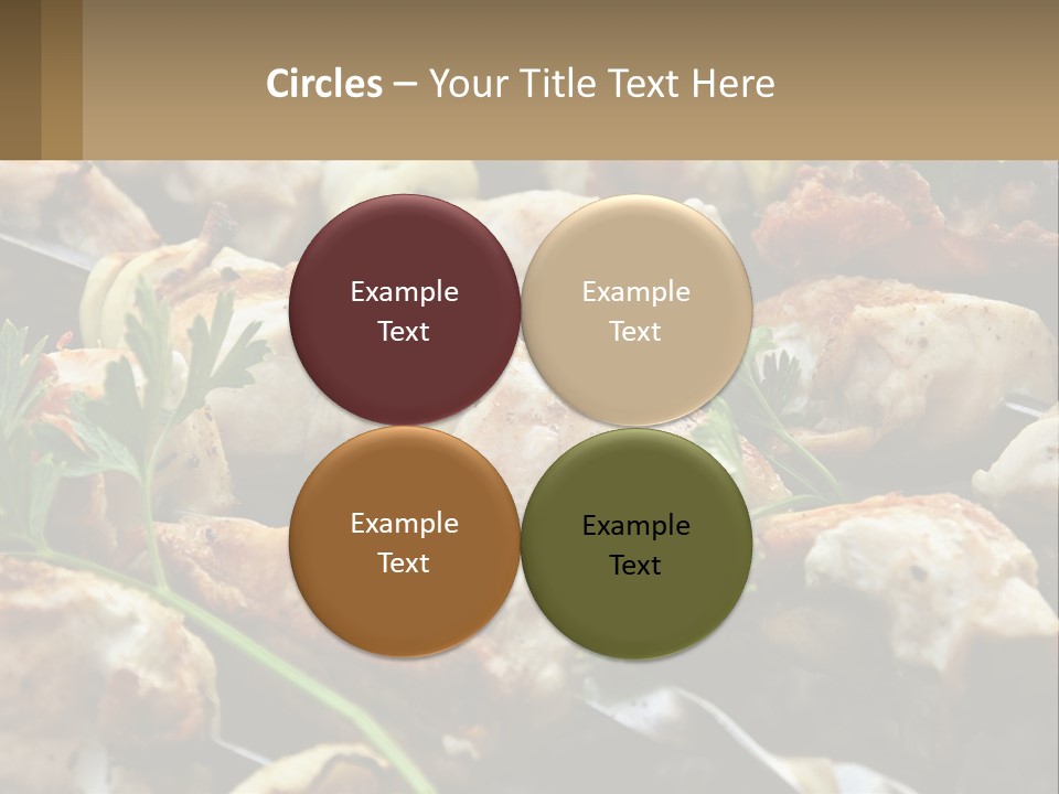 Pensioner Beach Family PowerPoint Template