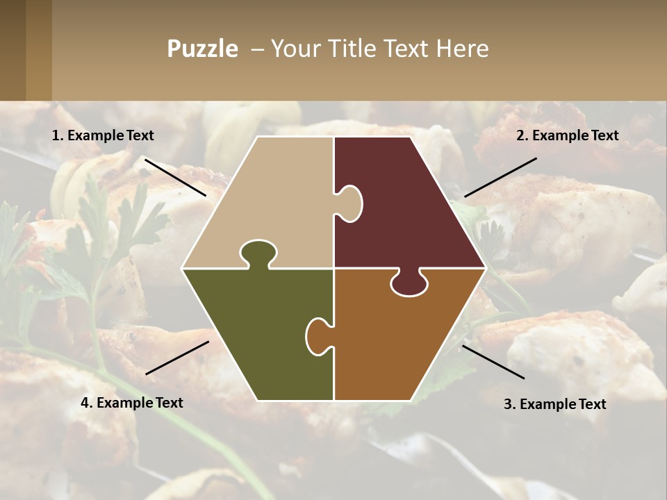 Pensioner Beach Family PowerPoint Template