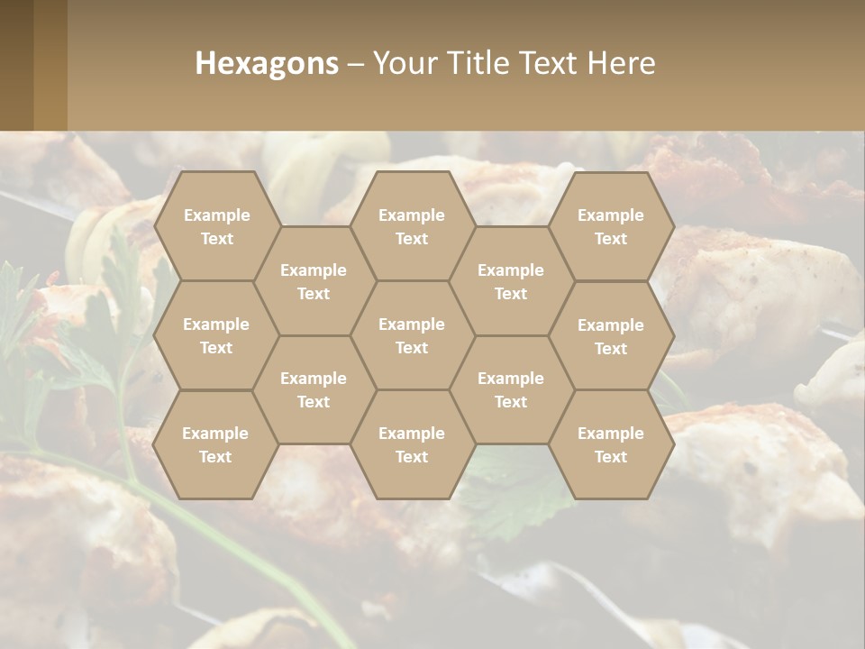 Pensioner Beach Family PowerPoint Template