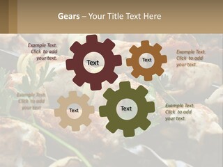 Pensioner Beach Family PowerPoint Template