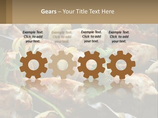 Pensioner Beach Family PowerPoint Template