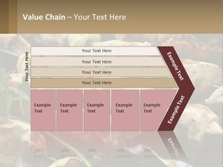 Pensioner Beach Family PowerPoint Template