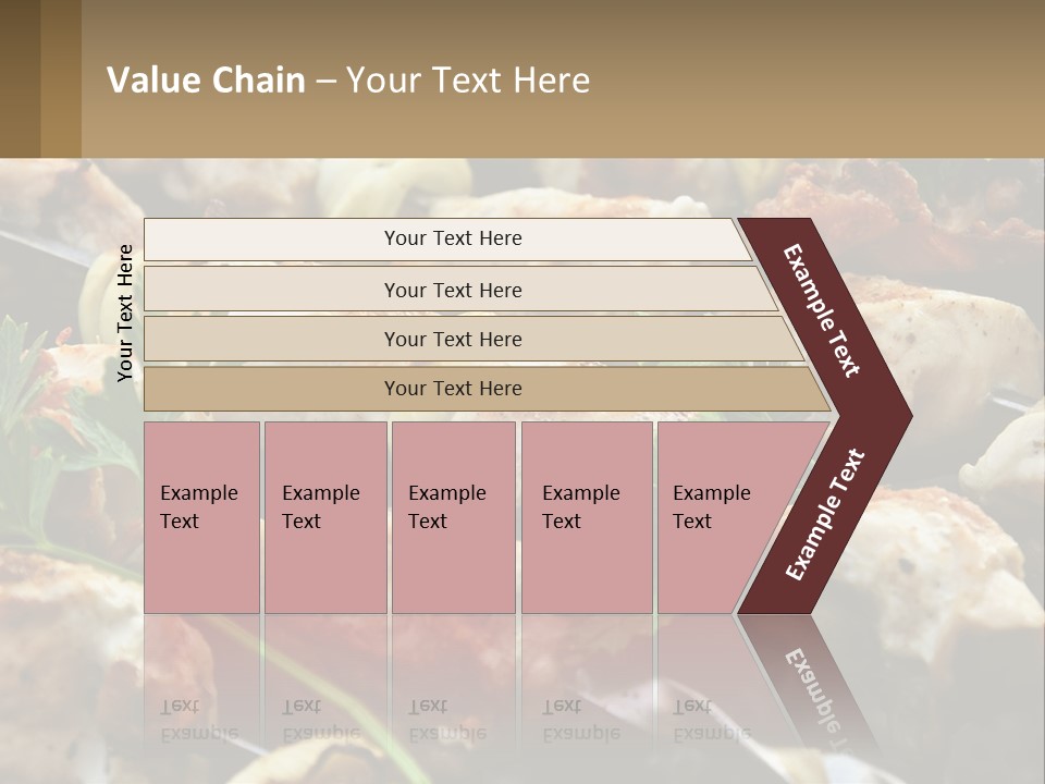 Pensioner Beach Family PowerPoint Template