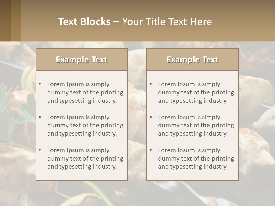 Pensioner Beach Family PowerPoint Template