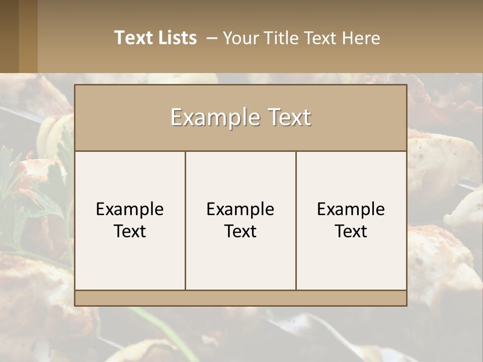 Pensioner Beach Family PowerPoint Template