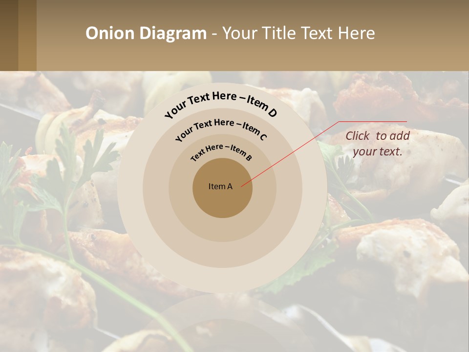 Pensioner Beach Family PowerPoint Template