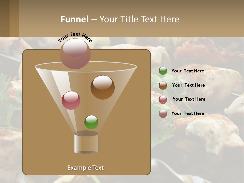 Pensioner Beach Family PowerPoint Template