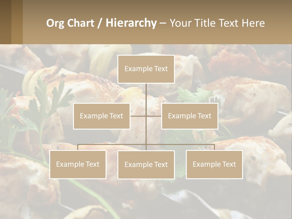 Pensioner Beach Family PowerPoint Template