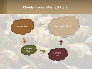 Pensioner Beach Family PowerPoint Template