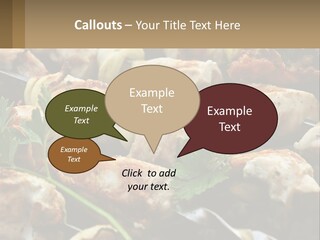 Pensioner Beach Family PowerPoint Template