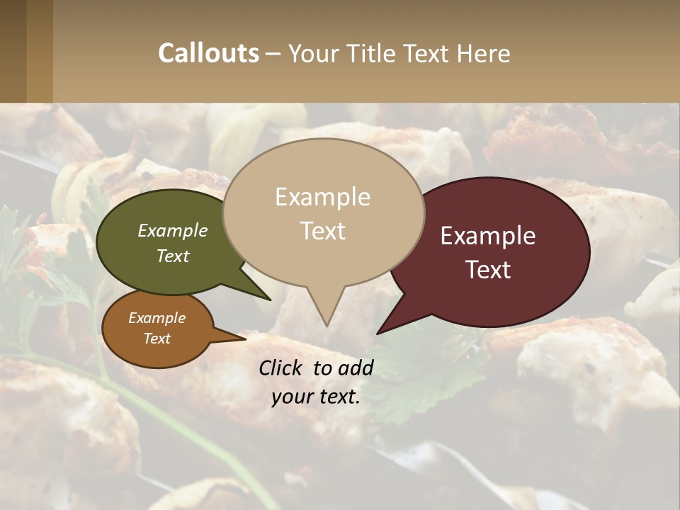 Pensioner Beach Family PowerPoint Template