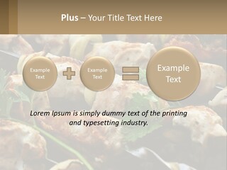 Pensioner Beach Family PowerPoint Template