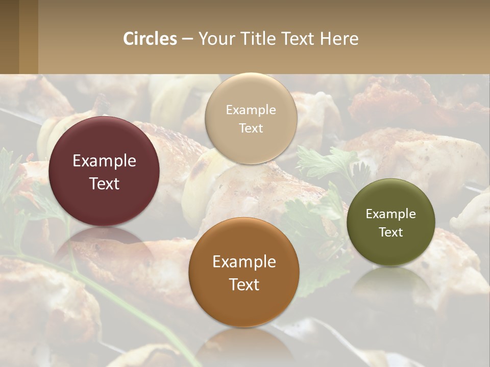 Pensioner Beach Family PowerPoint Template