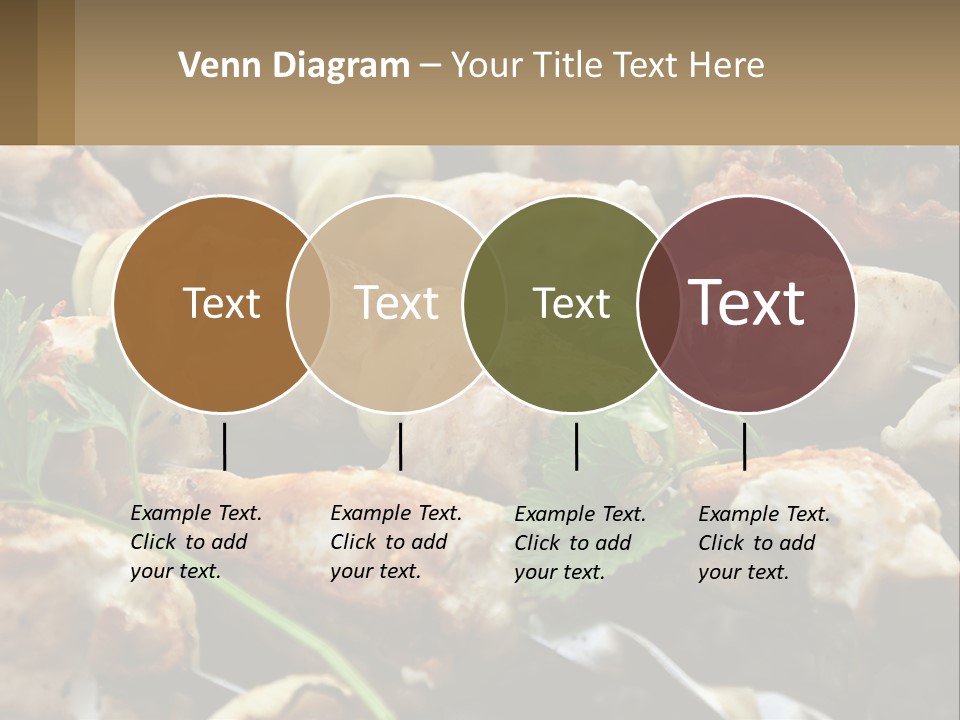 Pensioner Beach Family PowerPoint Template