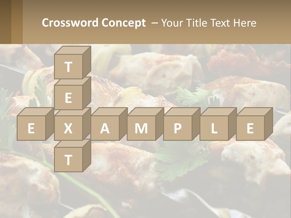 Pensioner Beach Family PowerPoint Template