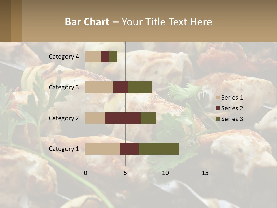 Pensioner Beach Family PowerPoint Template