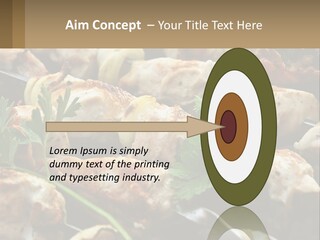 Pensioner Beach Family PowerPoint Template