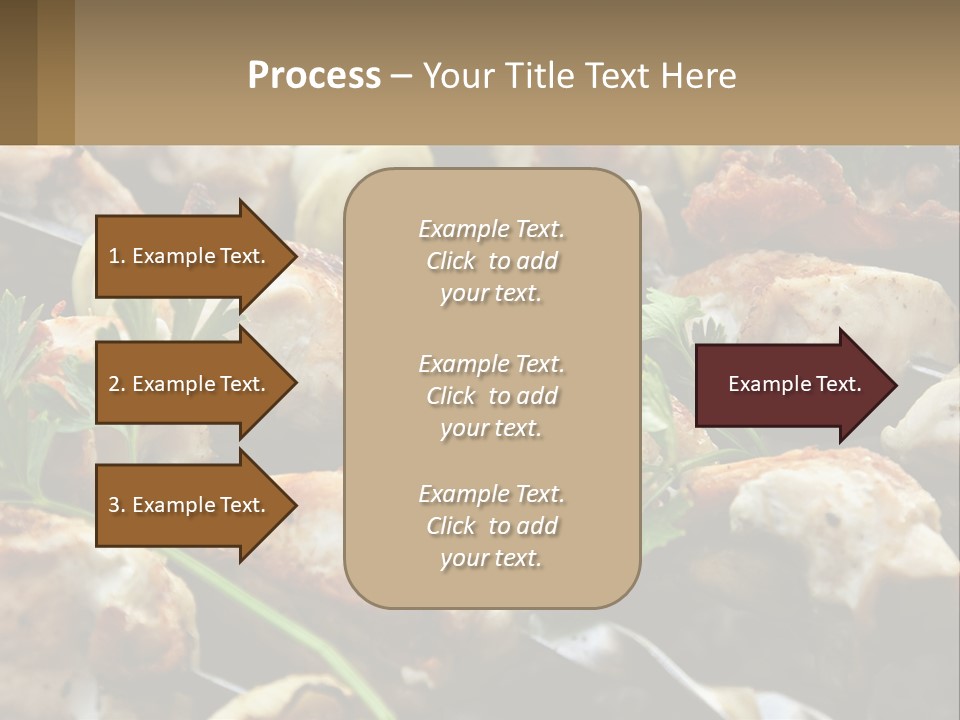 Pensioner Beach Family PowerPoint Template