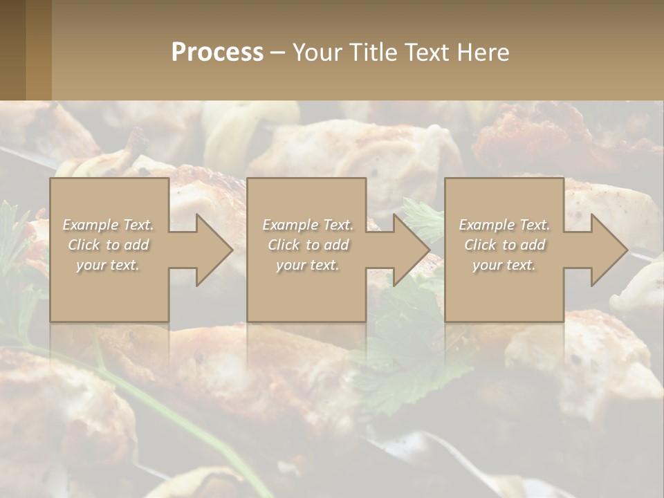 Pensioner Beach Family PowerPoint Template