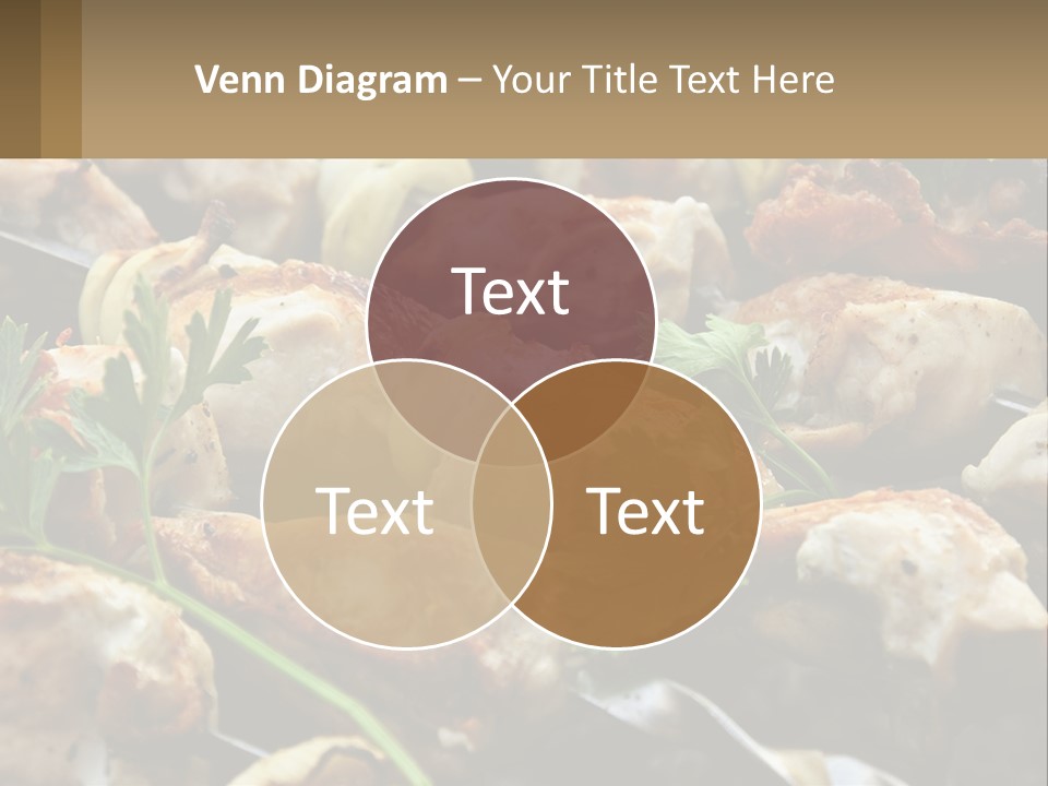 Pensioner Beach Family PowerPoint Template