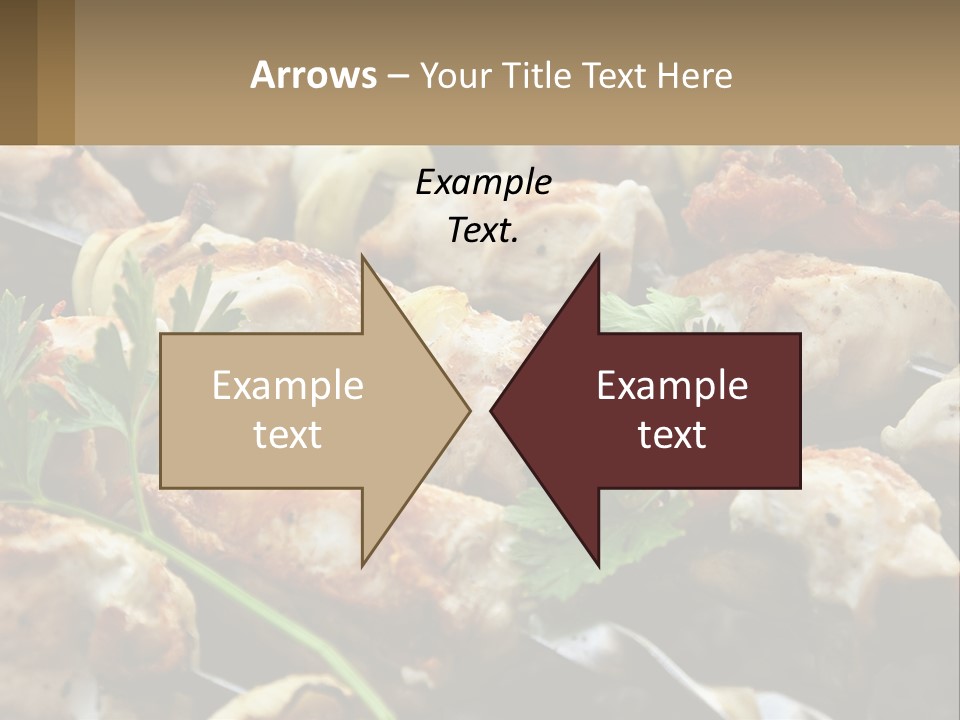 Pensioner Beach Family PowerPoint Template