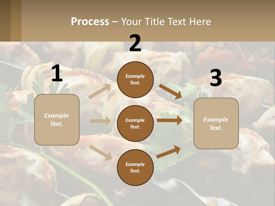 Pensioner Beach Family PowerPoint Template