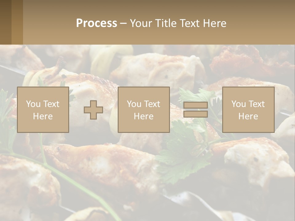 Pensioner Beach Family PowerPoint Template