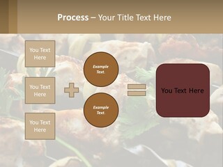 Pensioner Beach Family PowerPoint Template