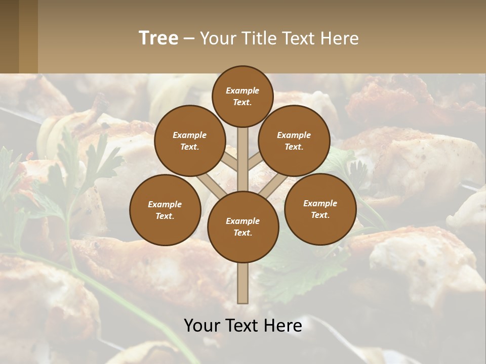 Pensioner Beach Family PowerPoint Template