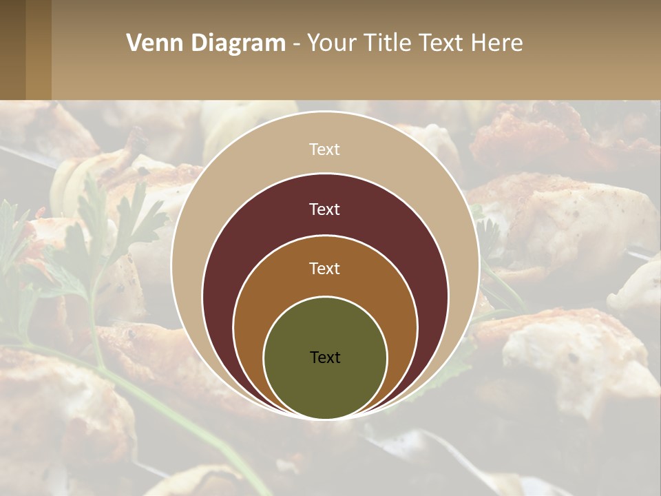 Pensioner Beach Family PowerPoint Template