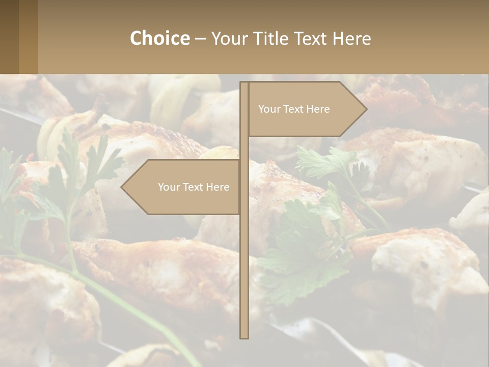 Pensioner Beach Family PowerPoint Template