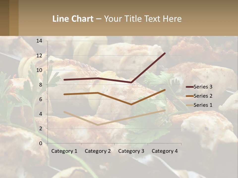 Pensioner Beach Family PowerPoint Template