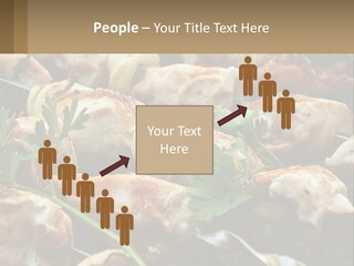 Pensioner Beach Family PowerPoint Template